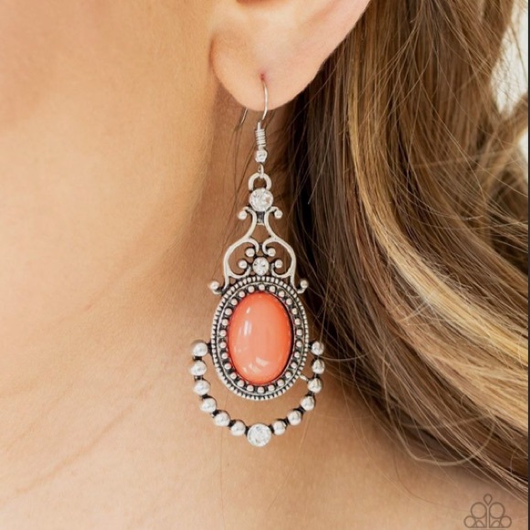 paparazzi Jewelry - FREE WITH BUNDLE Coral Earrings